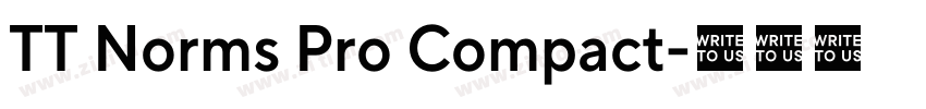 TT Norms Pro Compact字体转换